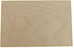  Natúr fa - Téglalap tábla 25x15cm - festéshez és decoupage-hoz