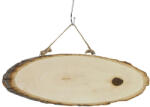  Akasztós fa szelet ovál