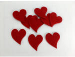  Filc - Francia szív 4cm 10db/csomag - papelito