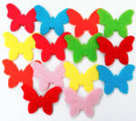Papelito Filcfigura pillangók, mini 14db/cs, kb. 3cm 23221 - kézműves foglalkozáshoz és dekorációhoz (23221)