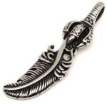 R. M. ékszer Medál acél toll 6cm (000275)