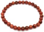 R. M. ékszer Goldstone vörös golyó karkötő 6mm (058868)