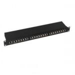 LogiLink Patch Panel Logilink NP0055, 19inch, 1U, 24 porturi, Cat6, STP, Black (NP0055) - intend