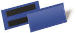 DURABLE Logisztikai zseb, 100x38 mm, fekvő, DURABLE, mágnessel, sötétkék (174107) - iroszer24