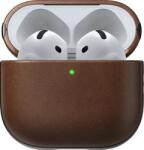 NOMAD Husă de piele Nomad Modern, maro - Airpods 4 (NM014599858)