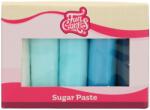 FunCakes Set de fondante albastre pentru acoperire și modelare 500 g