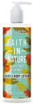 Faith in Nature Lotiune vegana pentru corp si maini cu grapegruit si portocala, 400ml, Faith in Nature