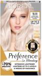 L'Oréal Vopsea de par permanenta cu amoniac Preference Le Blonding 11.11 Blond Ultra Deschis cu efect cenusiu, 178ml, L'Oreal Paris