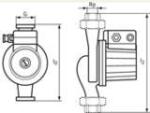 Wilo Adaptor G 1 1/2 / G2 pentru pompe Wilo DN25 pe teava DN30 4105914 (4105914)