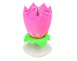 Godan Играеща свещ Lotus pink