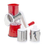 Z-tools Razatoare manuala cu manivela pentru fructe si legume, 3 lame interschimbabile / ZTS 5673 (ZTS5673)