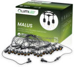 Lumileds MALUS kültéri kerti girland fényfüzér 20m 20x E27 LUMILED