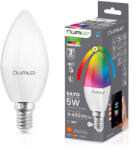 Lumileds LED izzó E14 B35 GYERTYA 5W = 40W 450lm RGB szabályozható CCT intelligens TUYA WiFi SMART SAYO LUMILED