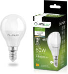  LED izzó E14 gömb P45 8W = 60W 880lm 4000K Semleges 180° LUMILED