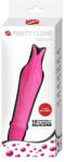 Pretty Love Vibrátor, Pretty Love, Edward, 11-15 cm, 2, 5-2, 9 cm átmérő, rózsaszín, g-pontos, szilikon, 10 rezgési mód, 1 x AAA