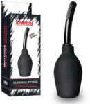 Lovetoy Análzuhany, Lovetoy, Bondage Fetish Deluxe Douche 3, 313 ml, fekete, szilikon, könnyen szétszerelhető, higiénikus, anális és hüvelyi használatra
