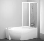 RAVAK VSK2 Rosa 150 jobb (rain) kétrészes kádparaván