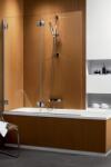 Radaway Carena PND 130*150 balos kádparaván, átlátszó, króm