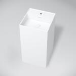 MARMY KING 44x44 álló mosdó, matt fehér