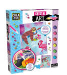 Nice Group Kristálykép készítő, lajhár és flamingó Nice Group