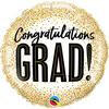 18 inch-es Congratulations Grad Fólia Lufi, 46 cm