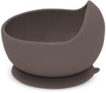 Petite&Mars TAKE&MATCH Szilikon tál tapadókoronggal, Bitter Cocoa