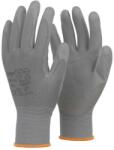  Védőkesztyű PU mártott nylon gumirozott mandzsetta TOP SMOKY+, szürke, M (TOP_SMOKY_PLUS-M)