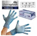 Chemsplash Versa egyszerhasználatos púdermentes vinyl kesztyű (200db) (CHS-4050-BLUE-S)
