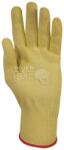  Kesztyű vékony kötött kevlár (100°C) vágásbiztos sárga 9 (4605)