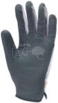  Kesztyű minipöttyös pamut tenyér rugalmas kézhát szürke (132348)