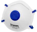  Pormaszk FFP2 nr szelepes csésze formájú fehér/kék (6RES120NSI)