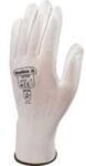  Kesztyű tenyerén és ujjbegyén PU bevonat 13-as szemszám (100%poliészter) white 11 (VE702P-FEHER-11)
