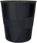 Leitz Coș de gunoi WOW, negru (52781095) Cos de gunoi