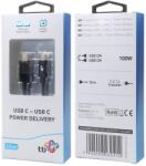 TB TOUCH Cablu USB C TB Touch cu indicator de încărcare 100W (AKTBXKUCCIND10B)