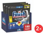 Finish Ultimate All in 1 Lemon Sparkle, 180 db (2x5999109583567)