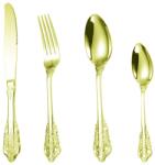 TRENDY S retro evőeszköz készlet, 4 db, arany (TCM-21G)