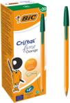 BIC Orange Fine zöld golyóstoll, 20 db/doboz (1199110113)