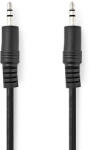 Nedis CAGL22000BK100 audio kábel 10 M 3.5mm Fekete (CAGL22000BK100)