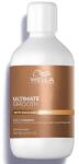 Wella Ultimate Smooth hidratáló sampon száraz és fénytelen hajra szkvalánnal és Omega 9-cel, antisztatikus hatással, 100 ml