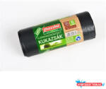 Mazzini Szemeteszsák újrahasznosított 135 liter 70 x 110 cm 30 mikron 10 db/tekercs Mazzini_fekete (64570) - nyomtassotthon