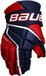 Bauer Vapor 3X Navy/Red/White Senior Hokikesztyűk 15 hüvelyk