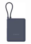 Xiaomi vésztöltő USB+Type-C aljzat 10000mAh, fix Type-C kábel, SÖTÉTKÉK (BHR9334)