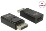 Delock Adapter DisplayPort 1.2 male to HDMI female 4K Passive Black 66234 (66234)