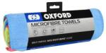 OXFORD 6 darabos mikroszálas polírozó kendő készlet, kék/sárga/piros (M002-181)