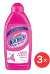 VANISH gépi szőnyegtisztító, 3× 500 ml (3x8594002688615)