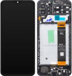Samsung Piese si componente Display cu Touchscreen Samsung Galaxy A13 A135, cu Rama, Negru, Swap GH82-28508A (dis/sga/cu/ne/sw) - vexio