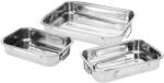  3 Részes Rozsdamentes Tepsi Készlet