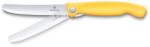 Victorinox összecsukható, Swiss Classic, hullámos penge sárga (6.7838.FC1)
