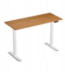  Elektromos íróasztal állítható magasság Lite 140 LVNSystem tölgy arany fehér (LV1718)