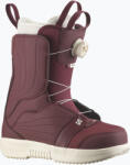 Salomon Încălțăminte de snowboard pentru femei Salomon Pearl Boa W tawny port/tawny port/vanilla ice Clapar snowboard